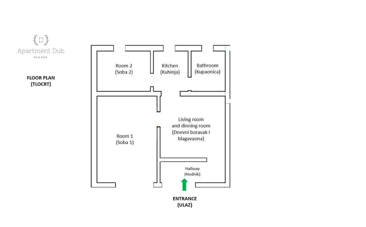 Dub Apartments Zagreb - Free Parking Pokój zdjęcie